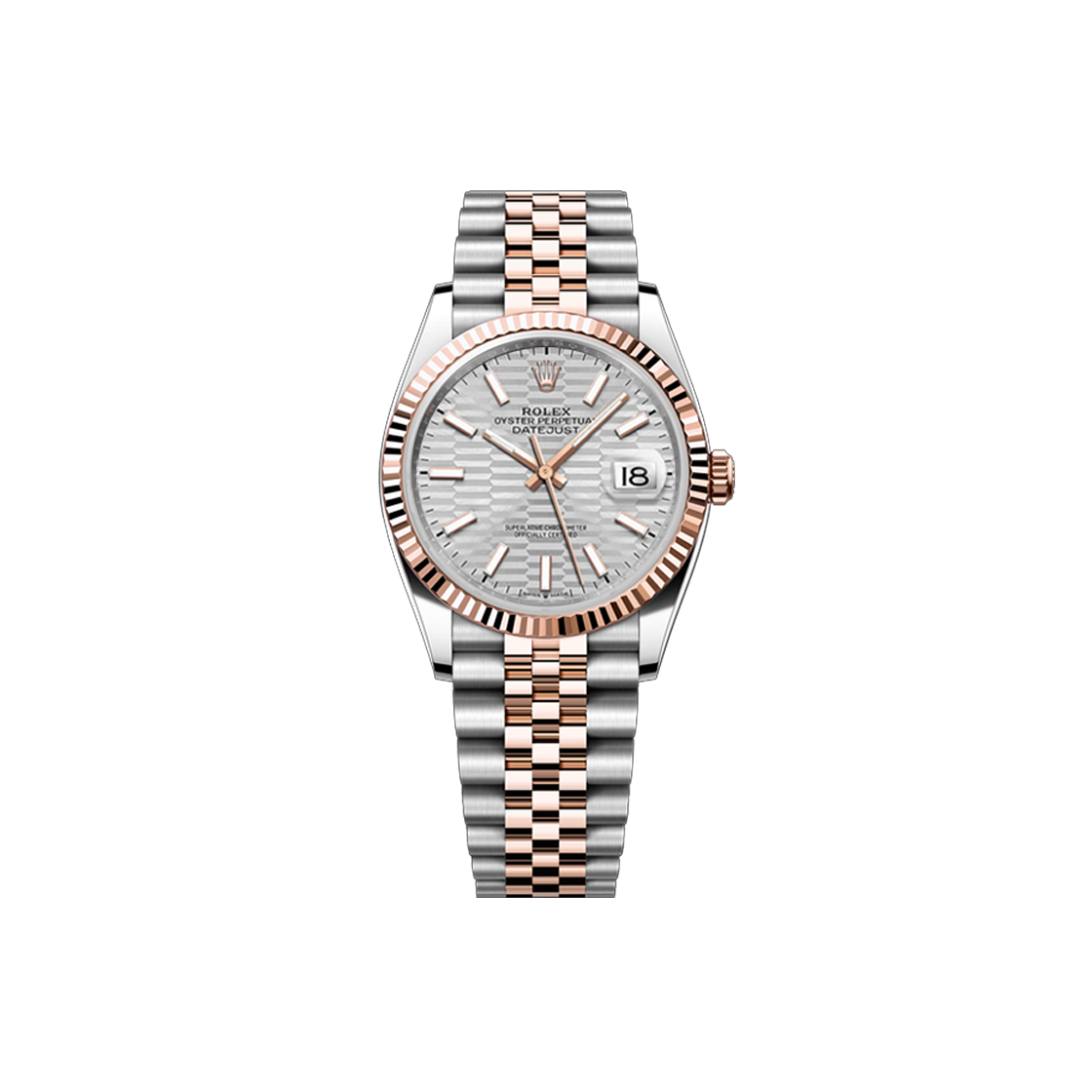 롤렉스 데이저스트 36-126231 실버 플루티드모티프 바 쥬빌리 NO.7386(Rolex Datejust 36 - 126231 Silver Fluted Motif Jubilee No. 7386) - 1