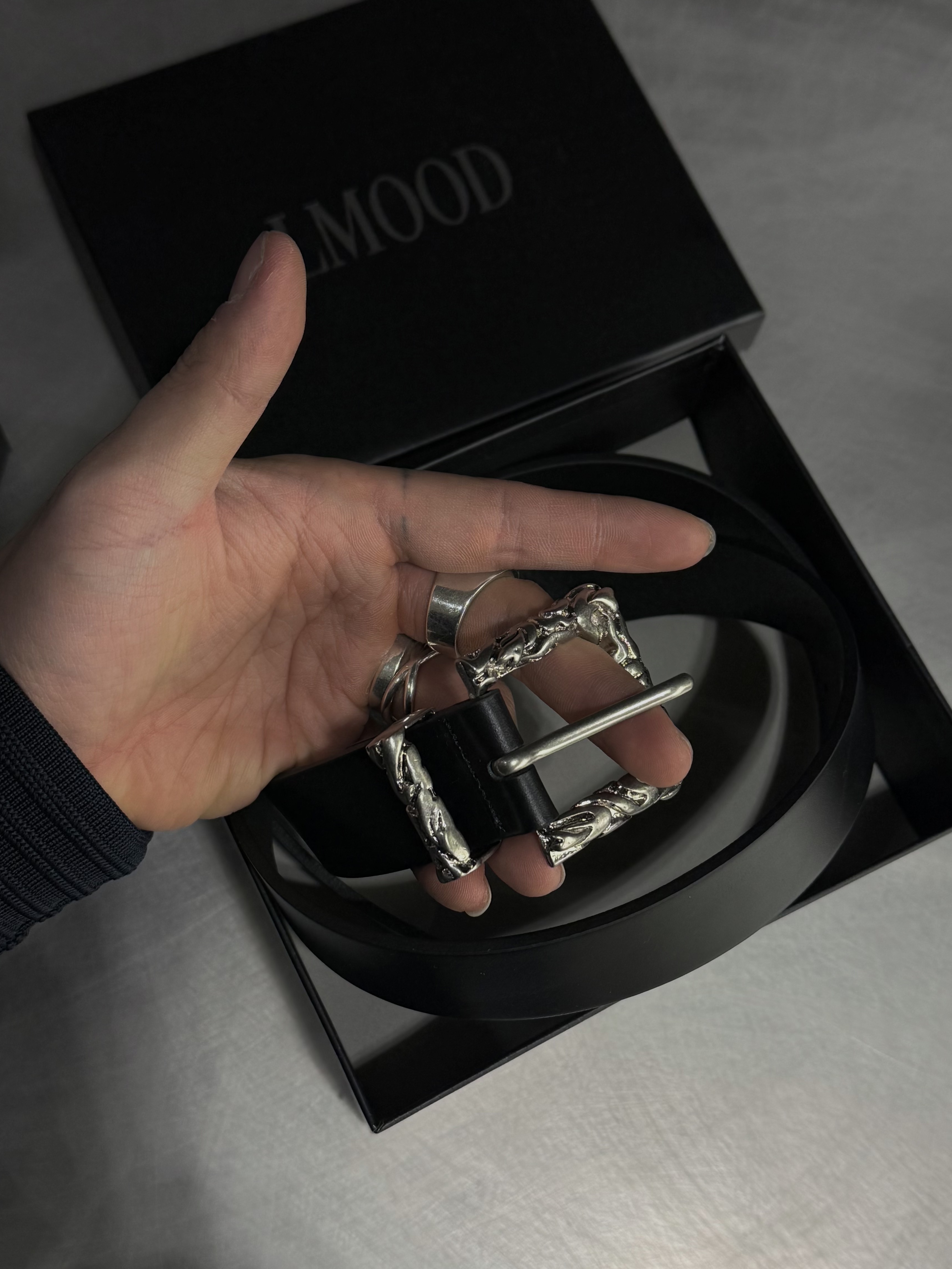 Gentle Monster Mosh 02 Silver Clear, Undermycar Mu.Ac.13 - 925 Silver Ring 착용 스타일 - 10