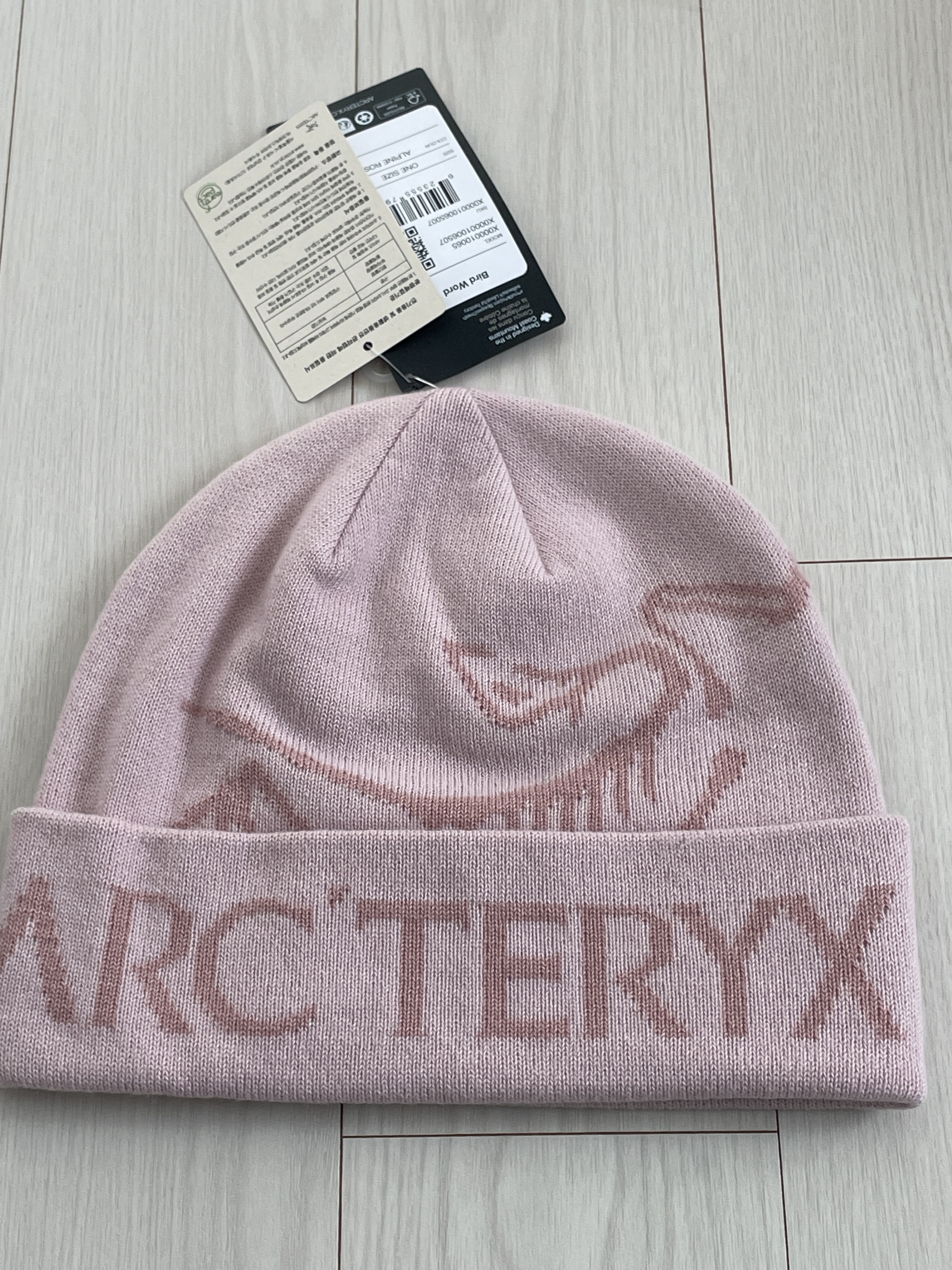 Arc'teryx Bird Head Toque Bliss Arctic Silk 착용 스타일