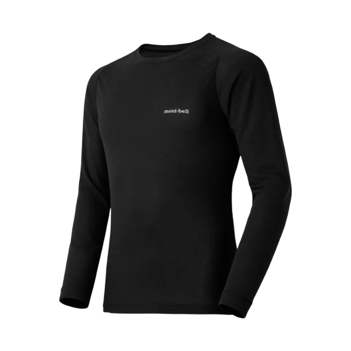 1107732 Montbell Zeo-Line Light Weight Round Neck Shirt Black