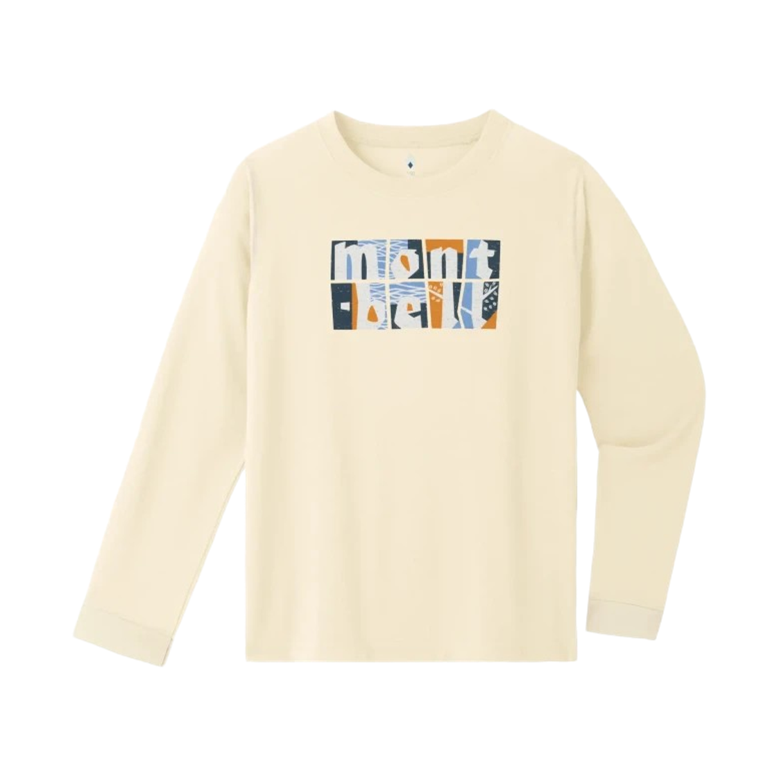 1114910 (Kids) Montbell Wickron Lakeshore Long Sleeve T-Shirt Ivory