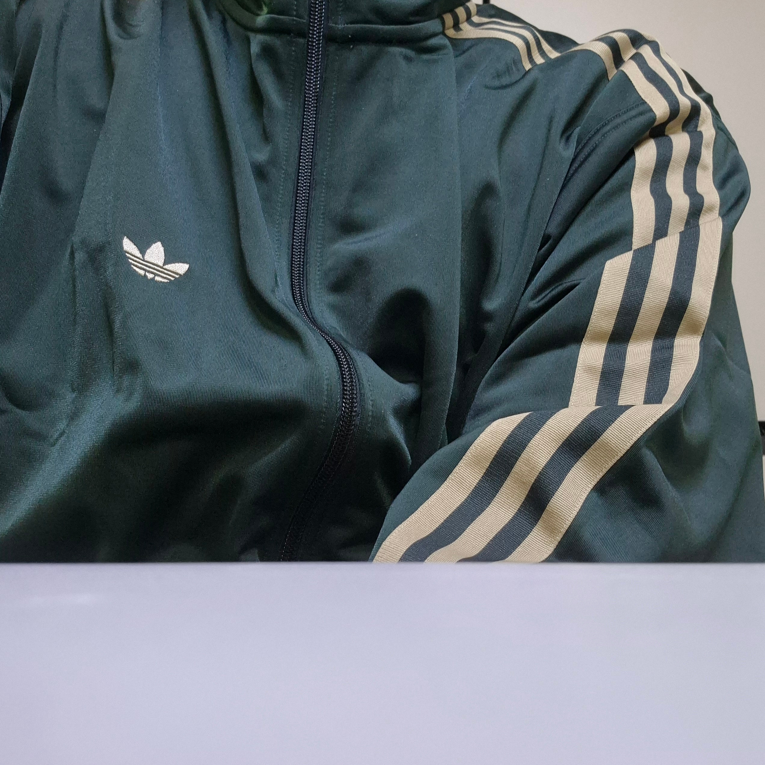 Adidas Originals Beckenbauer Track Jacket Shadow Green - KR Sizing 착용 스타일