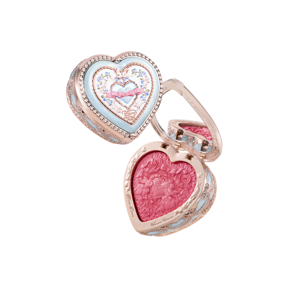 플라워노즈 버니 가든 엠보싱 블러셔 S02 베리 버니(Flower Knows Bunny Garden Embossed Blush S02 Berry Bunny)