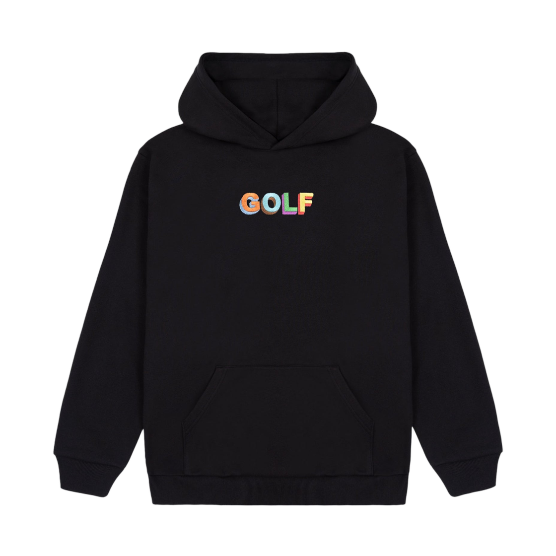 골프왕 멀티 3D 로고 블랙(Golf Wang Multi 3D Logo Black)