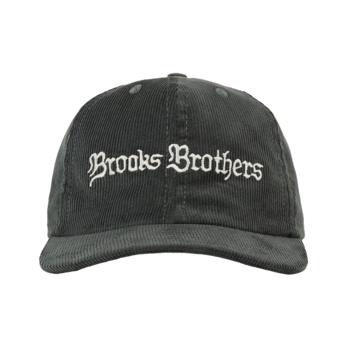 브레인 데드 x 브룩스 브라더스 캘리포니아 6패널 코듀로이 햇 포레스트 그린(Brain Dead Brooks Brothers California 6 Panel Corduroy Hat Forest Green)