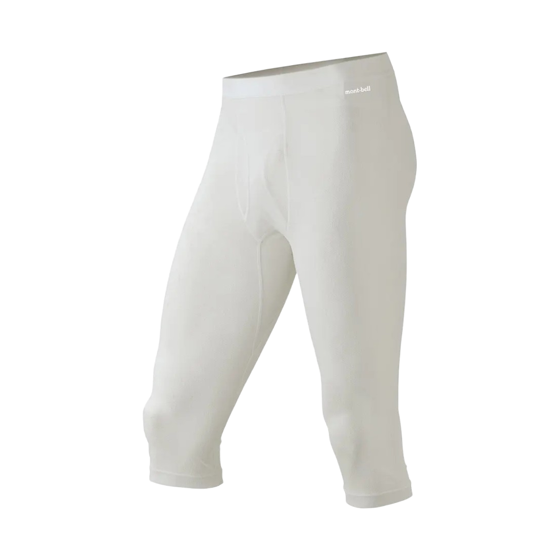 1107761 Montbell Zeo-Line Cool Mesh Knee-Length Tights Light Gray