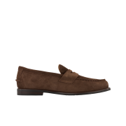 [10%적립] Polo Ralph Lauren Alston Suede Penny Loafer Dark Brown - 26SS