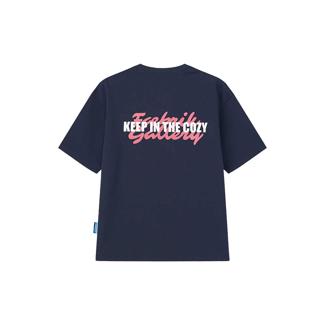키코지 성수 아카이브 라운드 티셔츠 네이비(Kikozy Seongsu Archive Round T-shirt Navy) - 2