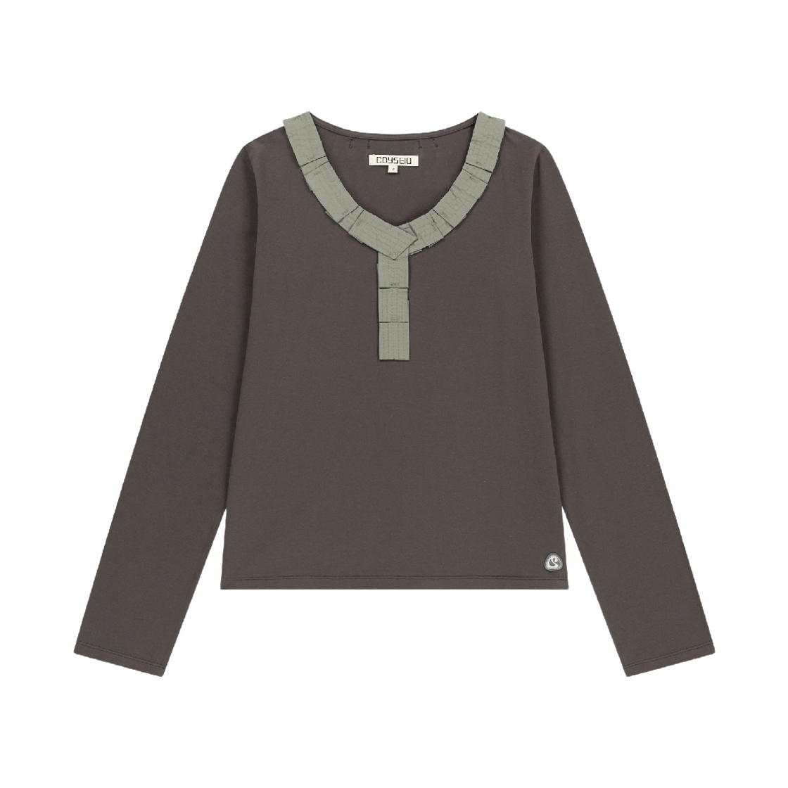 CY26SSTOLS002 COYSEIO Strap Long Sleeve Brown