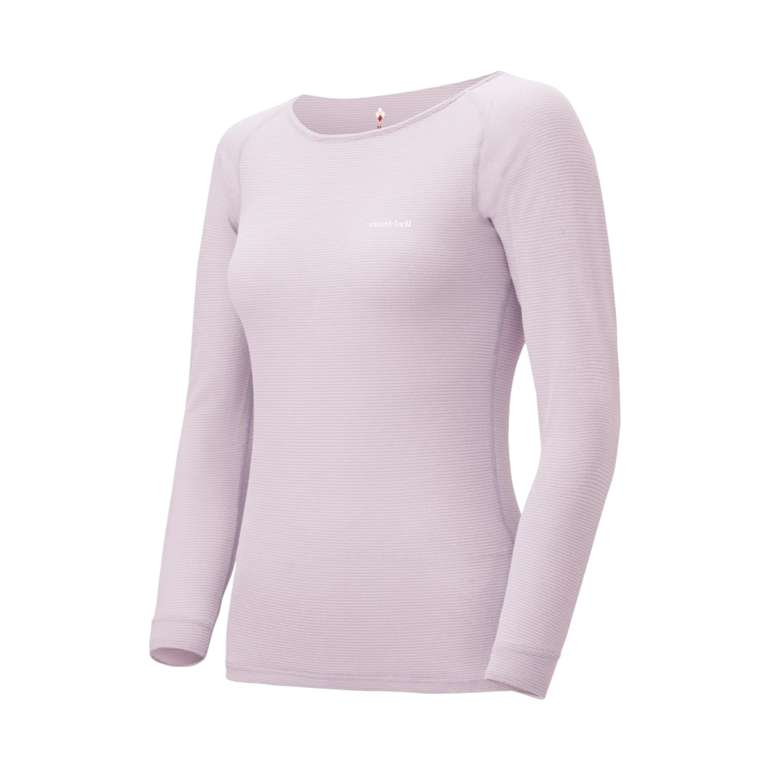 2307148 (W) Montbell Zeo-Line Light Weight Round Neck Shirt Lavender