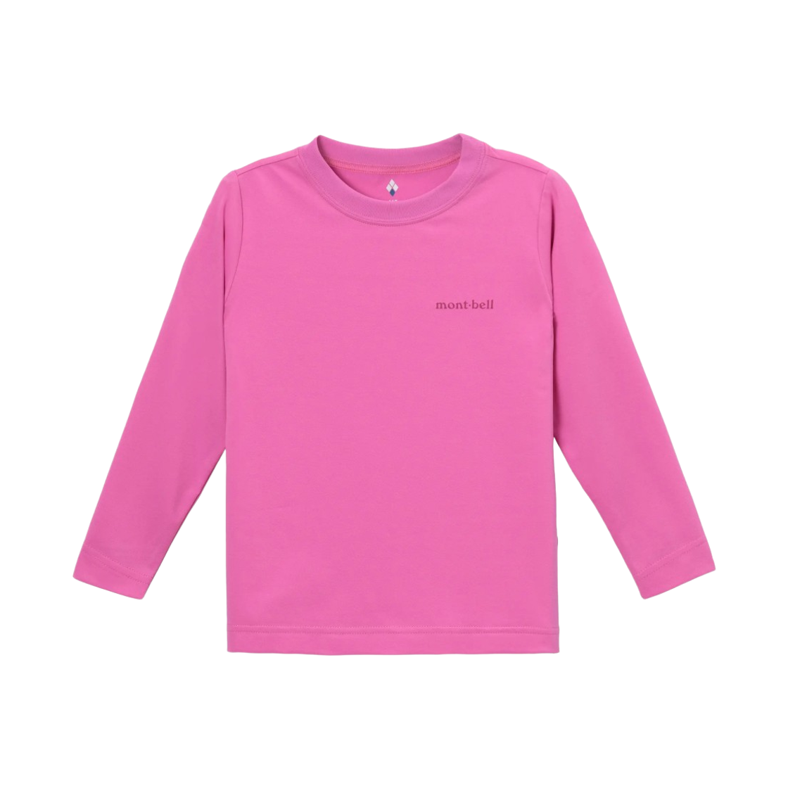 1114941 (Kids) Montbell Wickron UV-Tect Long Sleeve T-Shirt Pink