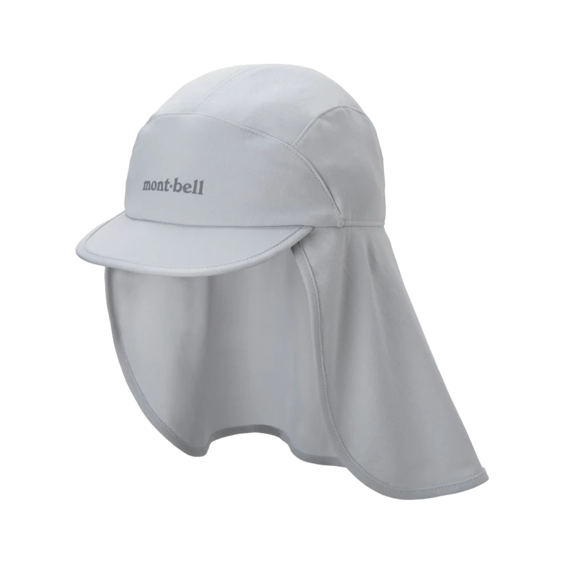 1119165 (Kids) Montbell Wickron UV-Tect Shade Cap Light Gray