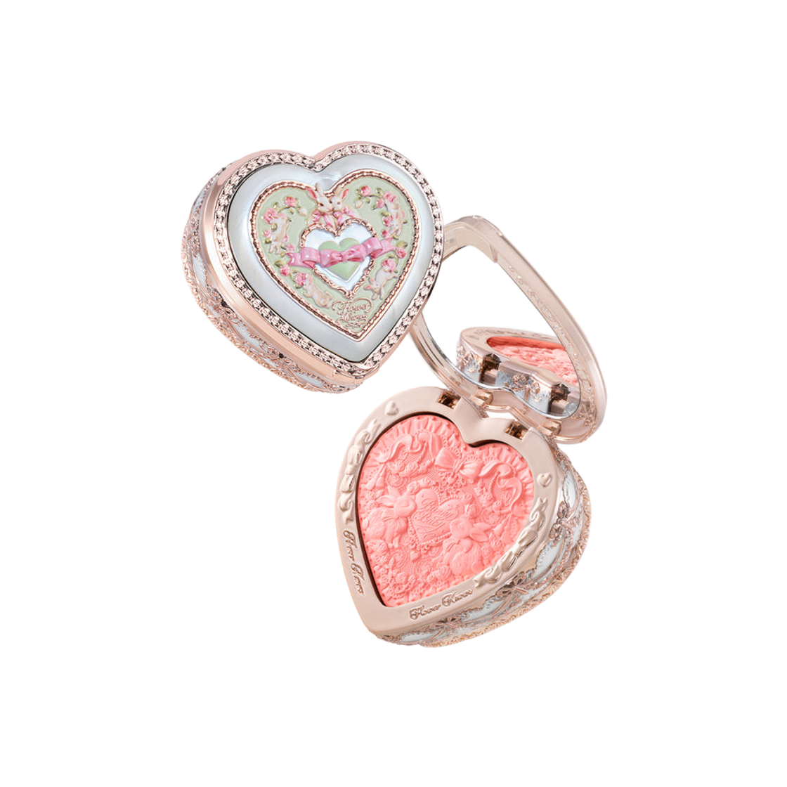- Flower Knows Bunny Garden Embossed Blush 05 Fairyland Reverie