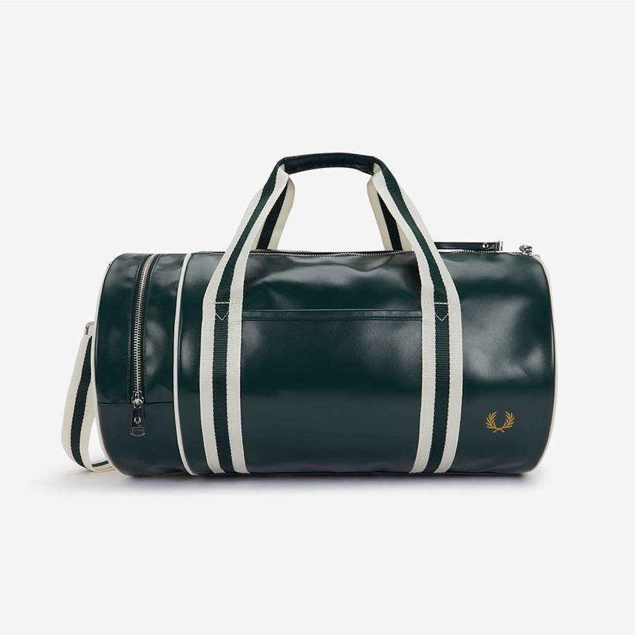 프레드페리 클래식 배럴 백 그래스루츠 에크루(Fred Perry Classic Barrel Bag Grassroots Ecru) - 4