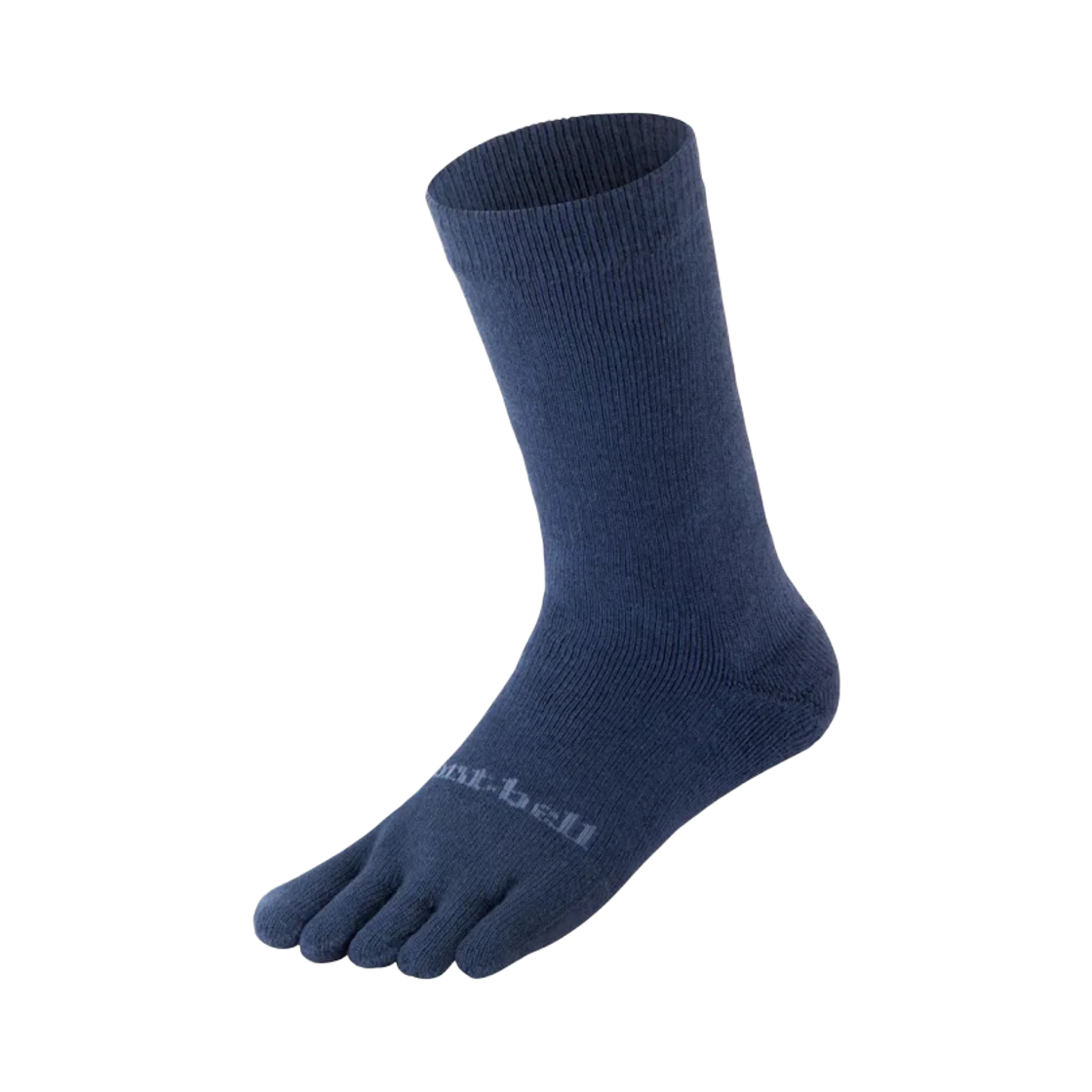 1118621 (W) Montbell Wickron Trekking 5 Toe Socks Indigo