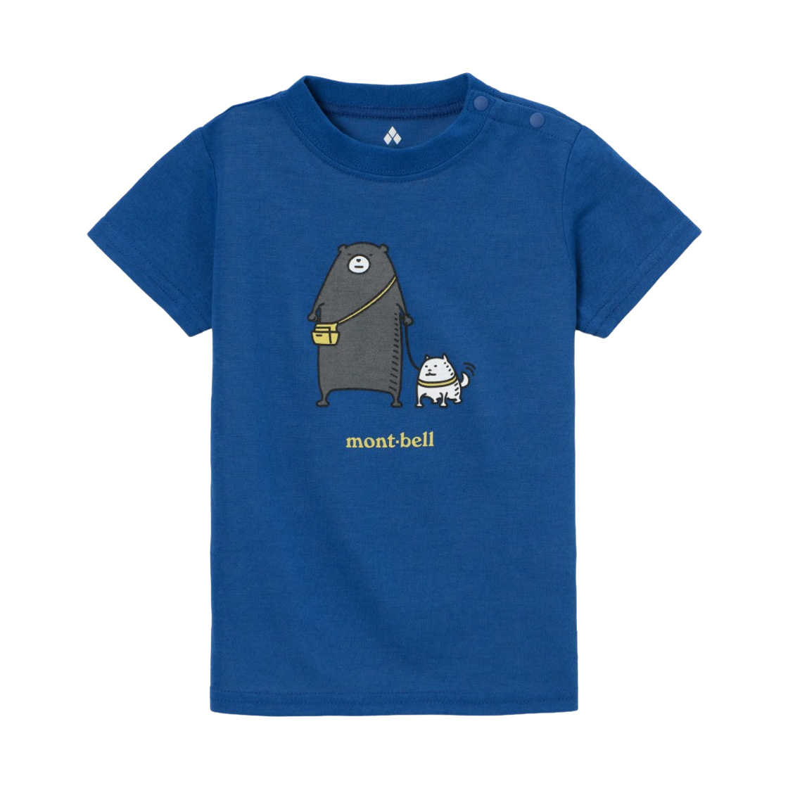 1114967 (Baby) Montbell Wickron Walk T-Shirt Blue