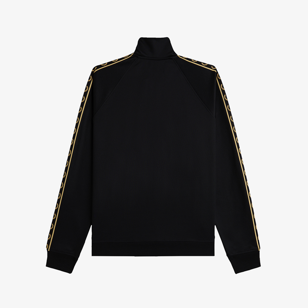 프레드페리 컨트라스트 테잎 트랙 재킷 블랙 샴페인(Fred Perry Contrast Tape Track Jacket Black Champagne) - 6