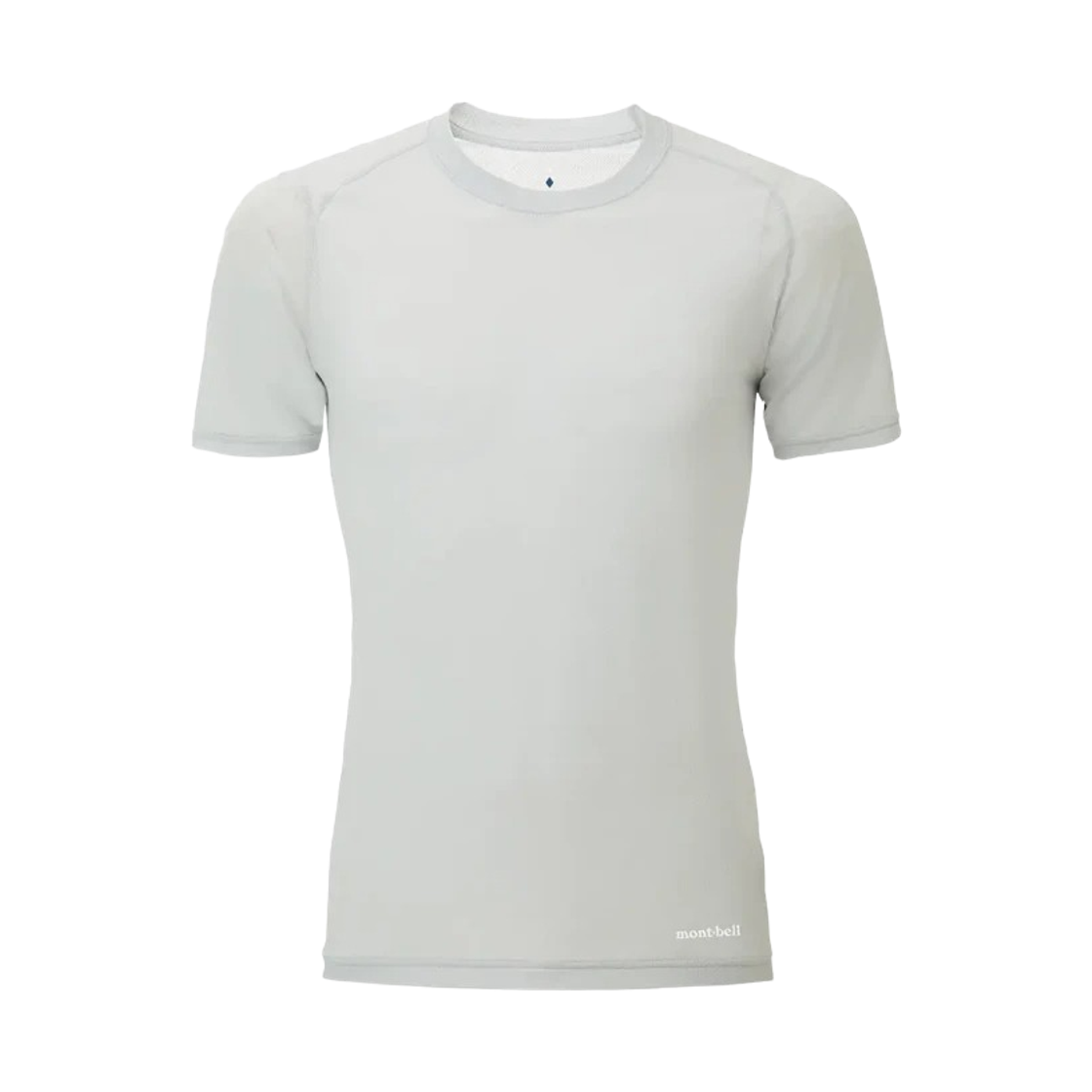 1107752 Montbell Zeo-Line Cool Mesh T-Shirt Light Gray