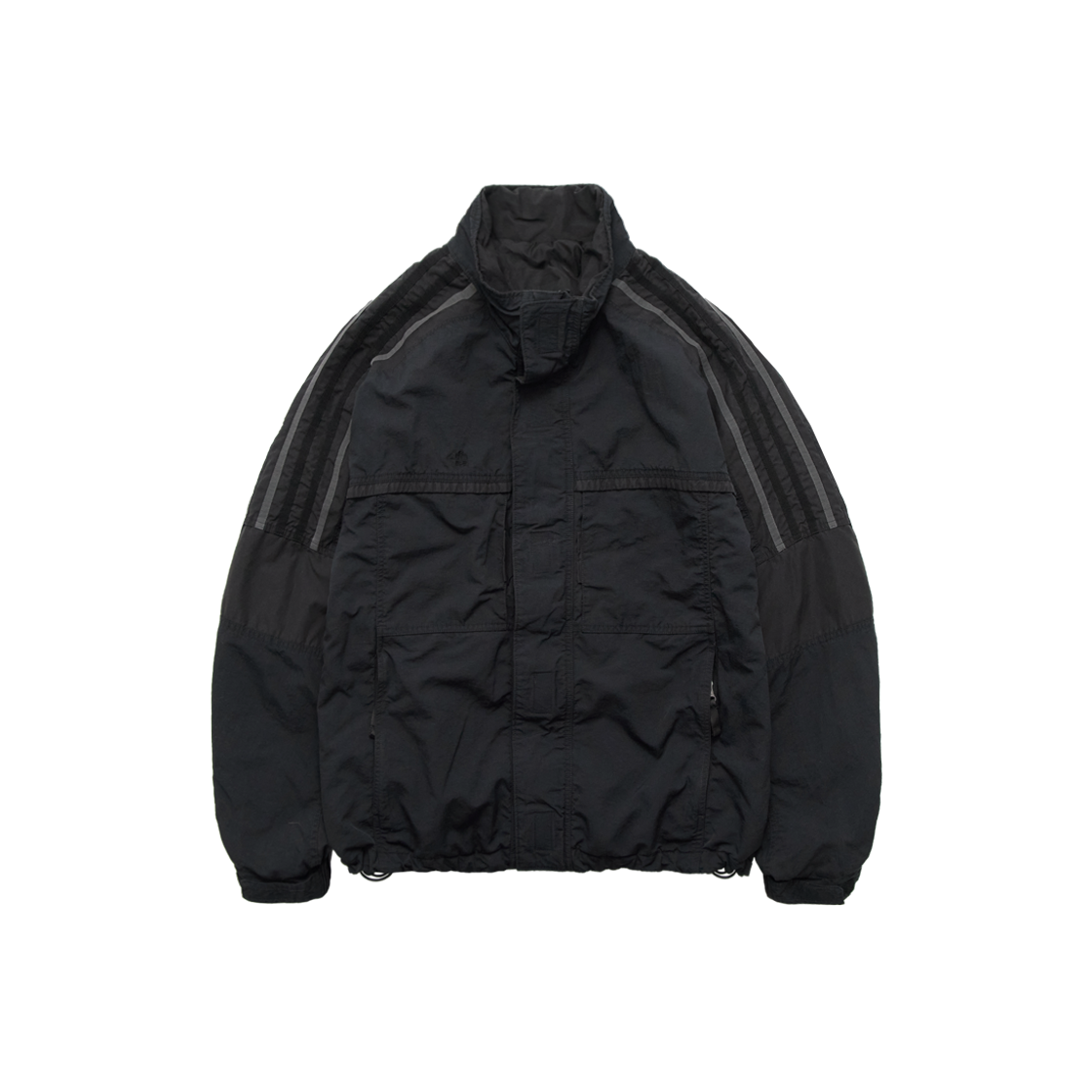 폴리테루 올드 스쿨 트랙 파카 1.2v 블랙(Polyteru Old School Track Parka 1.2v Black)