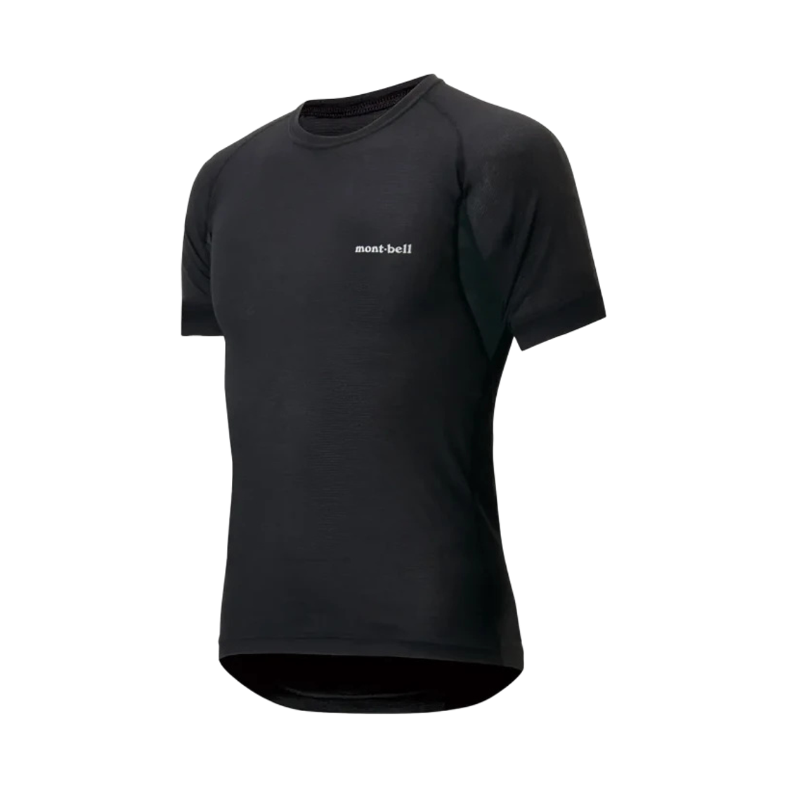 1130652 Montbell Zeo-Line Light Weight Cycling Under T-Shirt Black