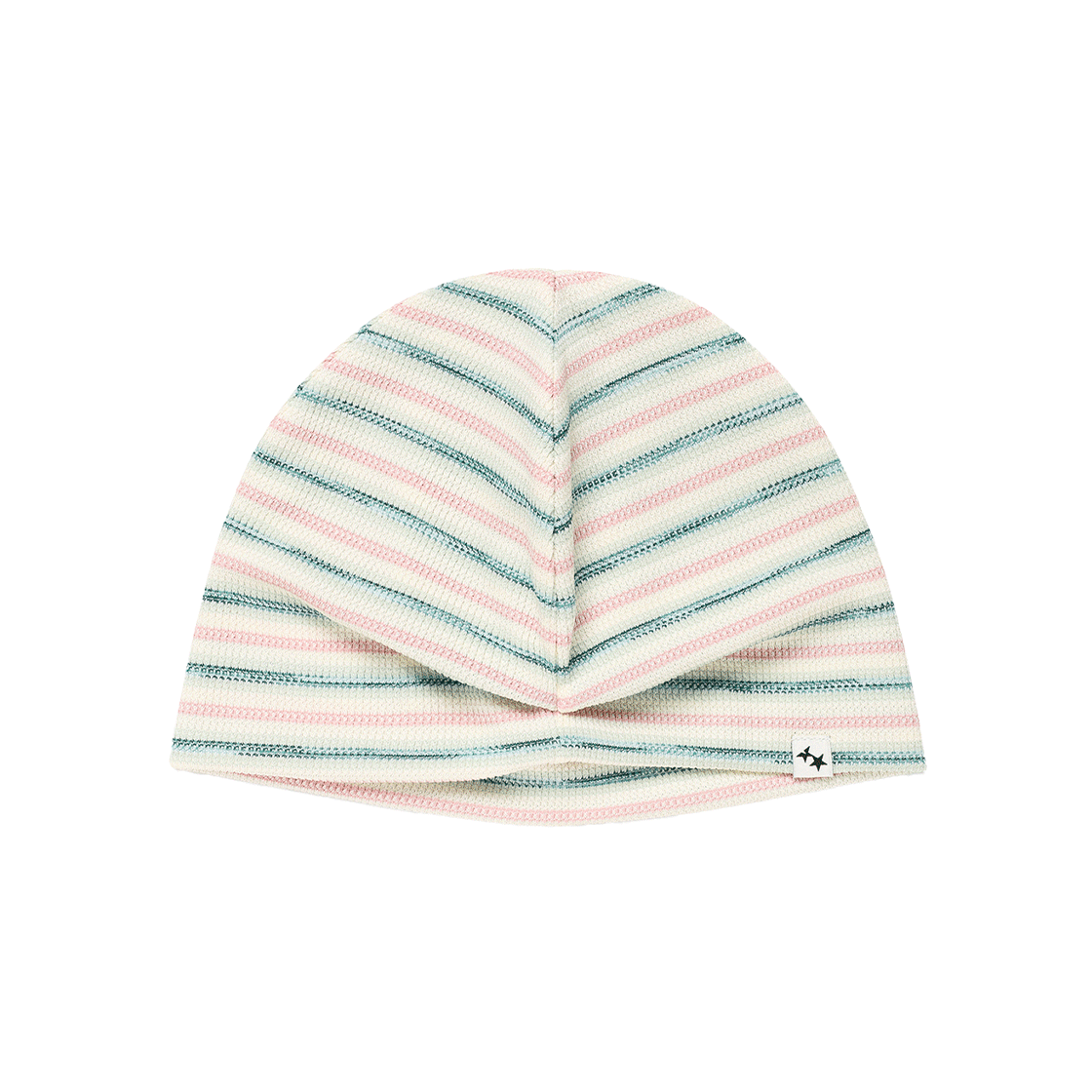 카비시 스트라이프 버튼 비니(CAVISH Striped Button Beanie Pink) - 2