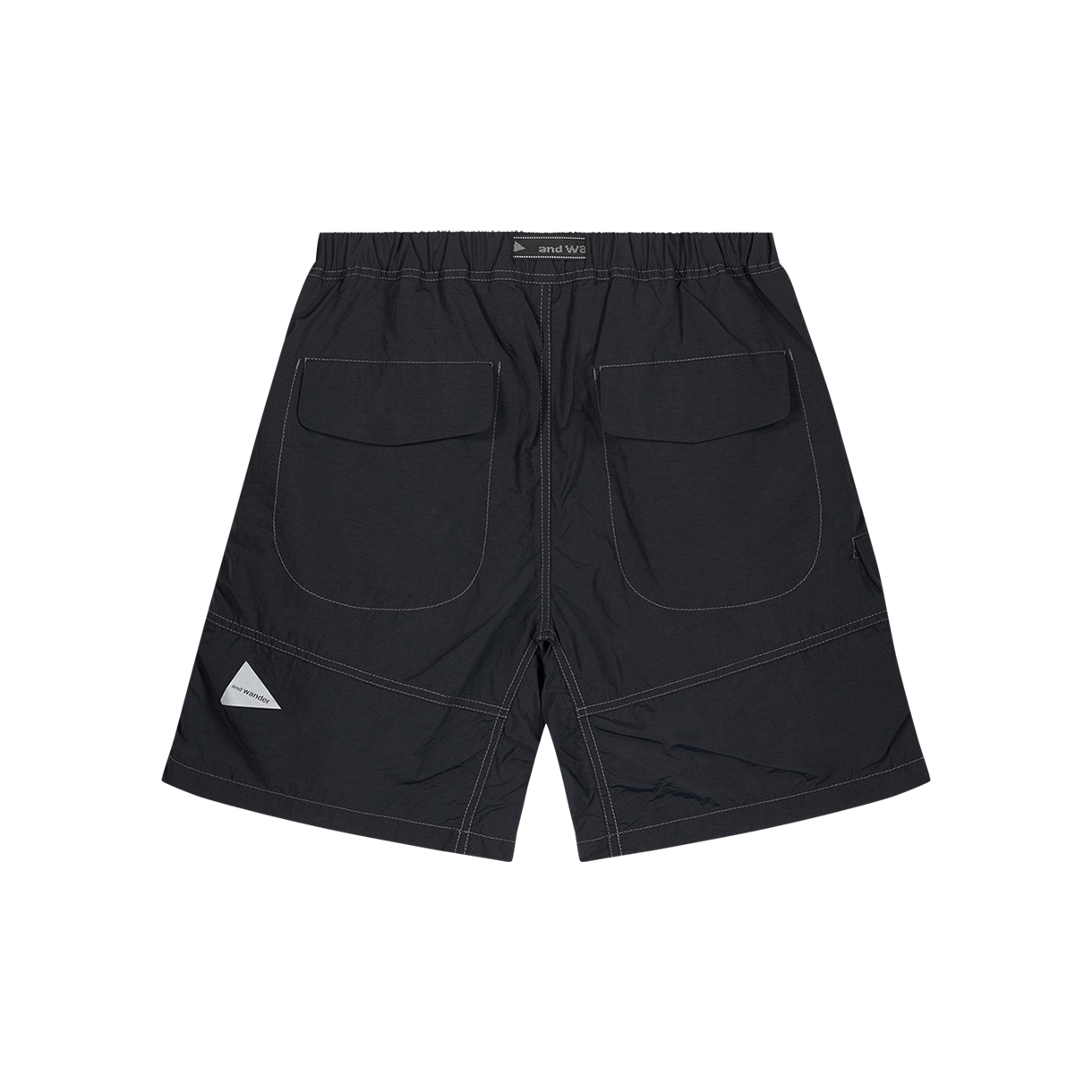 앤드 원더 041 Ny 태피터 하이커 쇼트 팬츠 블랙 - 26SS(And Wander 041 Ny Taffeta Hiker Short Pants Black - 26SS) - 2