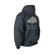 WHILE Vintage Pigment Hoodie Turtle Grey