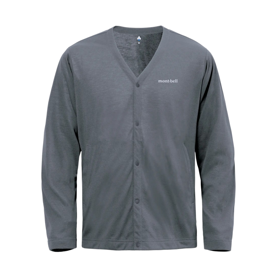 1114683 Montbell Wickron Cardigan Dark Gray