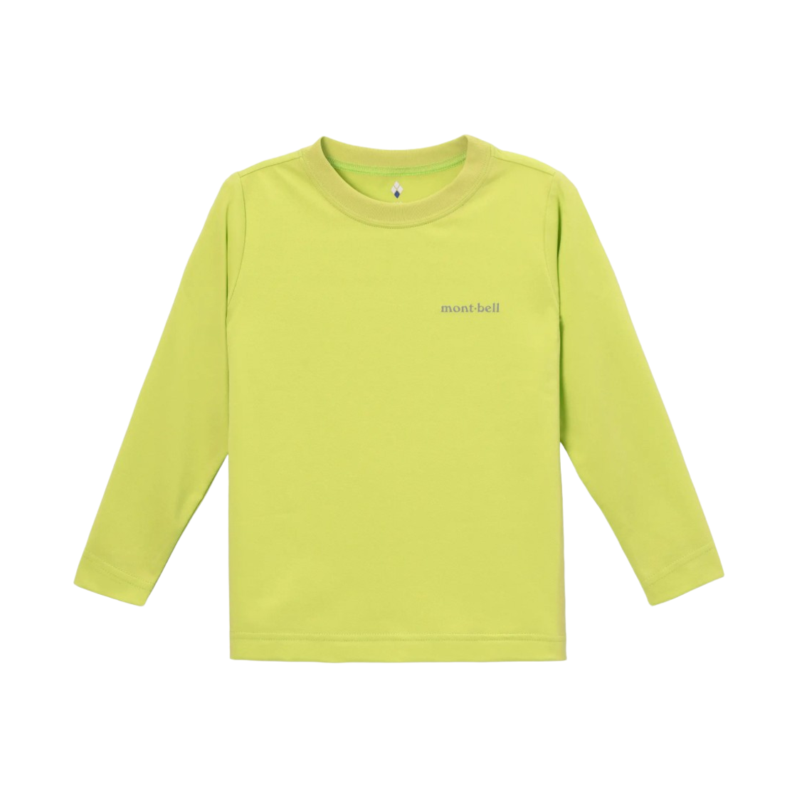1114941 (Kids) Montbell Wickron UV-Tect Long Sleeve T-Shirt Yellow