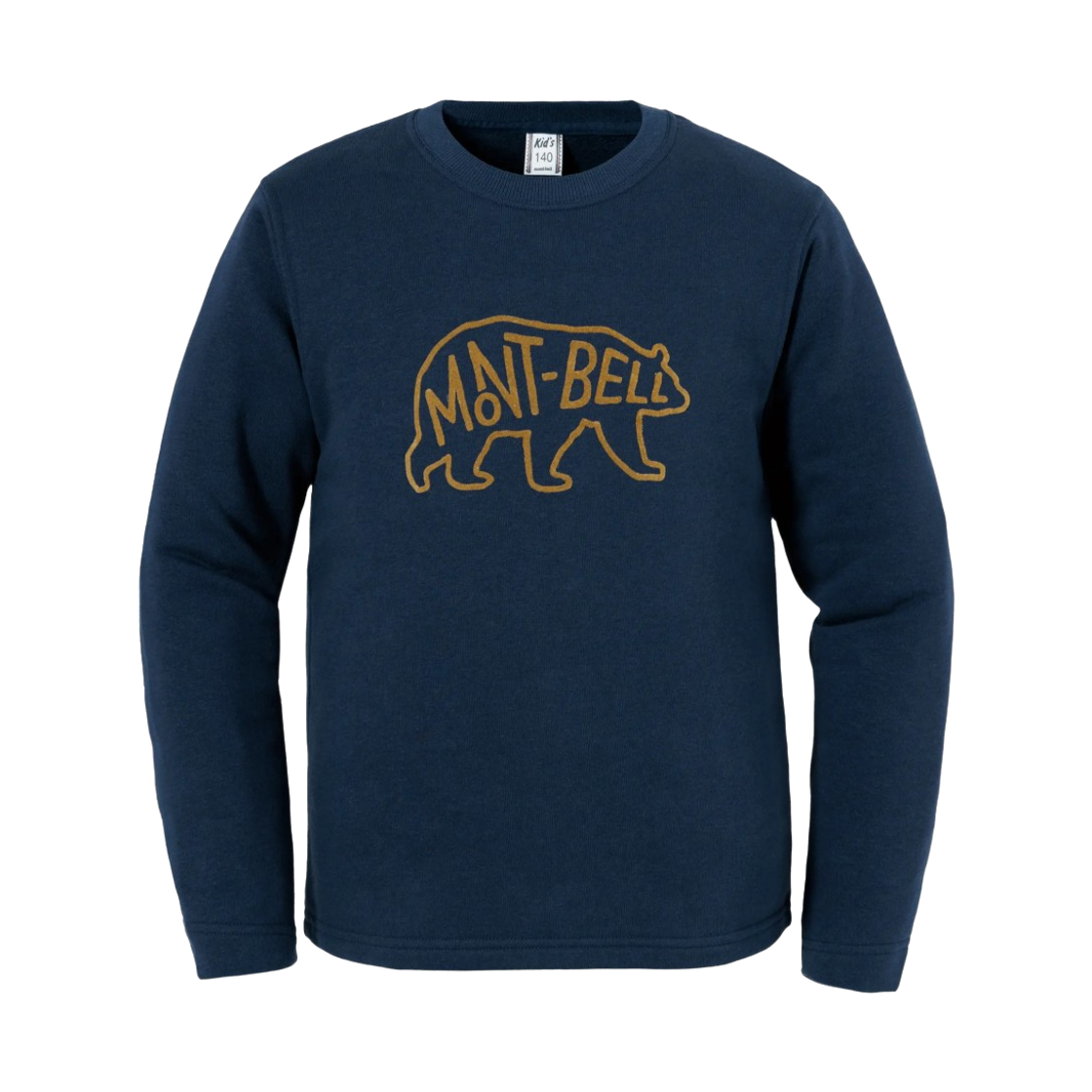 2104782 (Kids) Montbell Cotton Lite Sweatshirt Navy 25