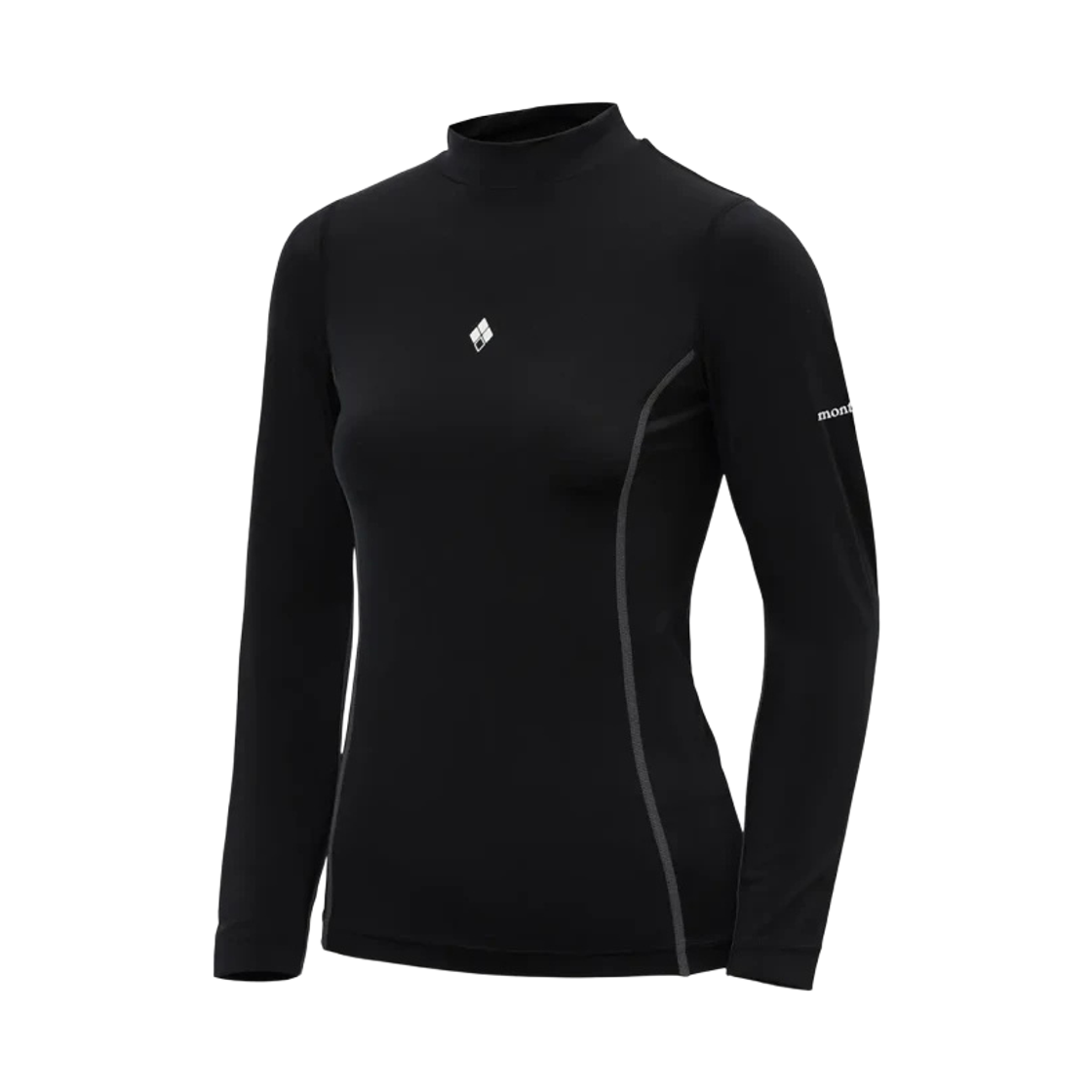 1127593 (W) Montbell Aqua Body Long Sleeve Shirt Black