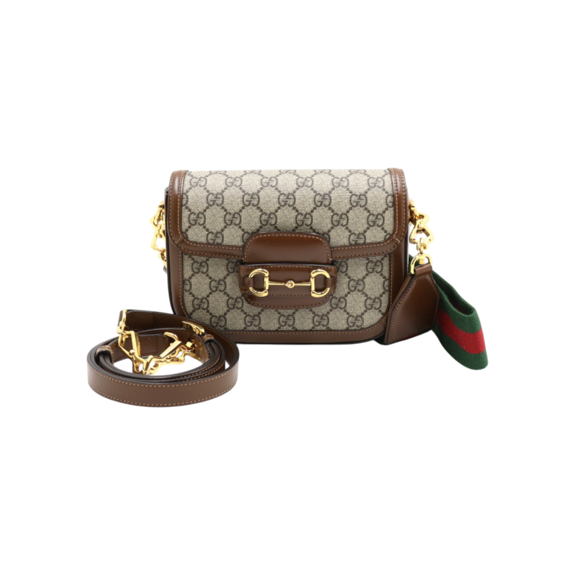 구찌 658574 홀스빗 1955 레더 미니 숄더백 겸 크로스백 aa46004(Gucci 1955 Horsebit Leather Mini Shoulder and Crossbody Bag) - 1