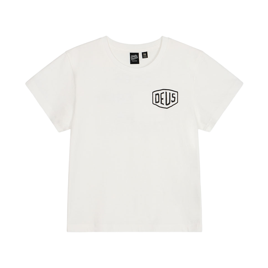 [6% 적립] 데우스 엑스 마키나 여성 서울 어드레스 크롭티셔츠 화이트([6% 적립] Deus Ex Machina W Seoul College Address Crop Tee White) - 2