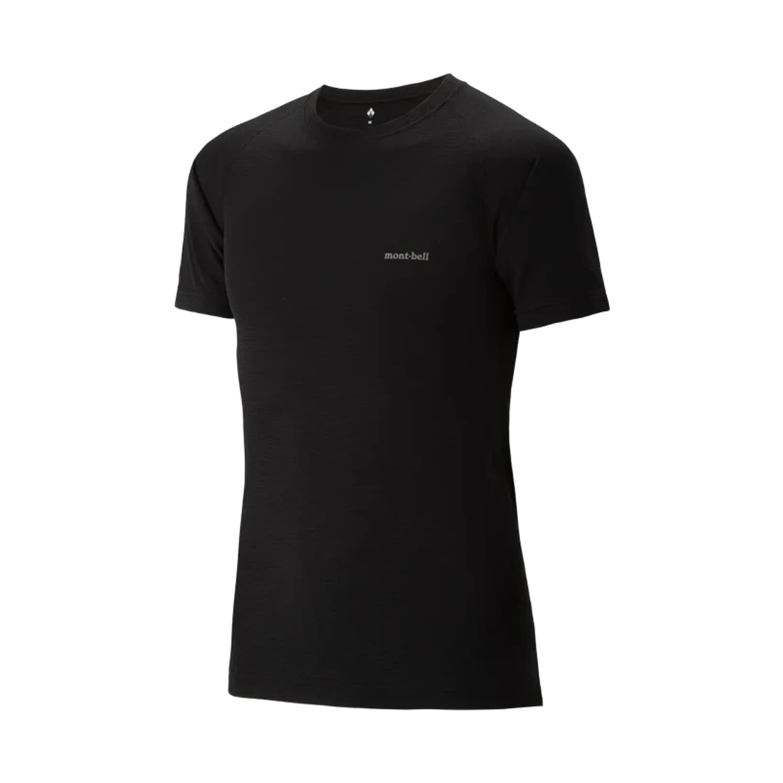1107781 Montbell Zeo-Line Middle Weight T-Shirt Black