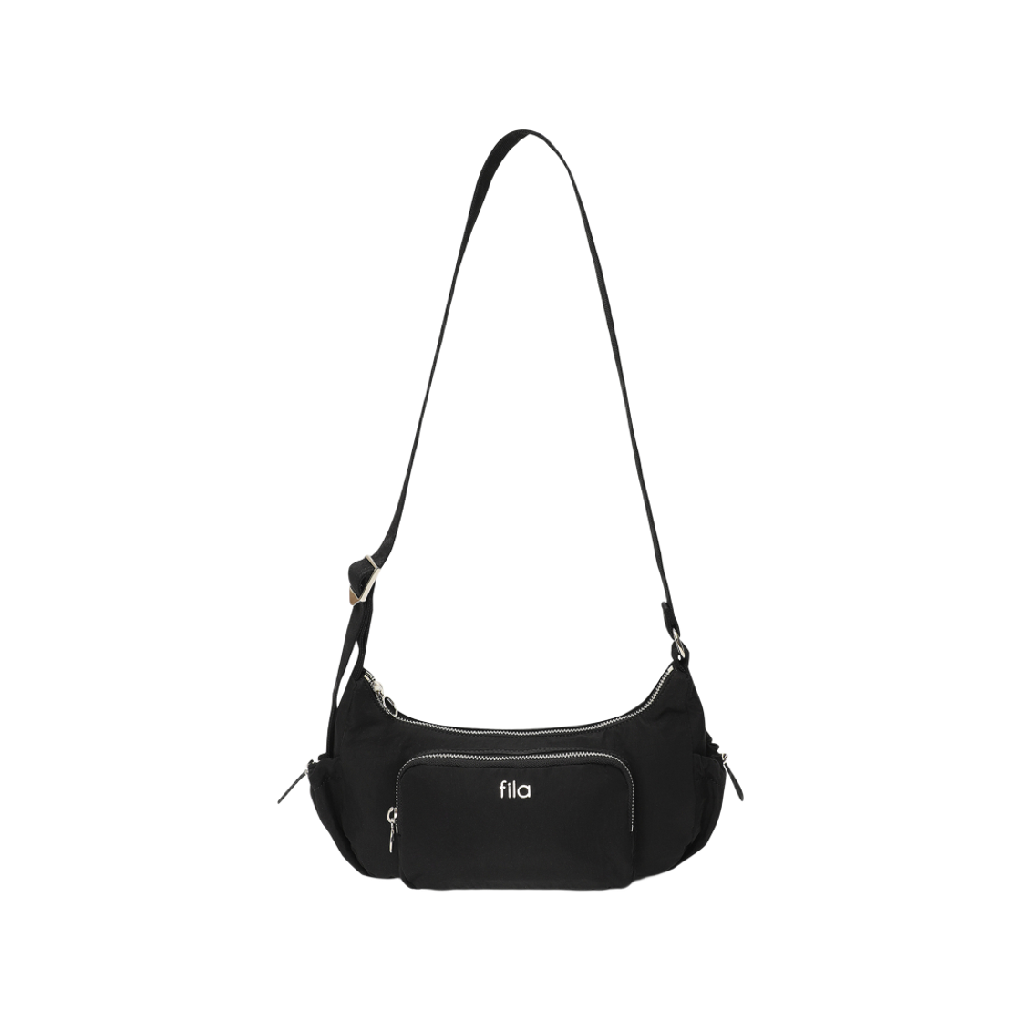 1100FS261BC01F004001 [6% 적립] FILA Nylon 2-Way Shoulder Bag Black