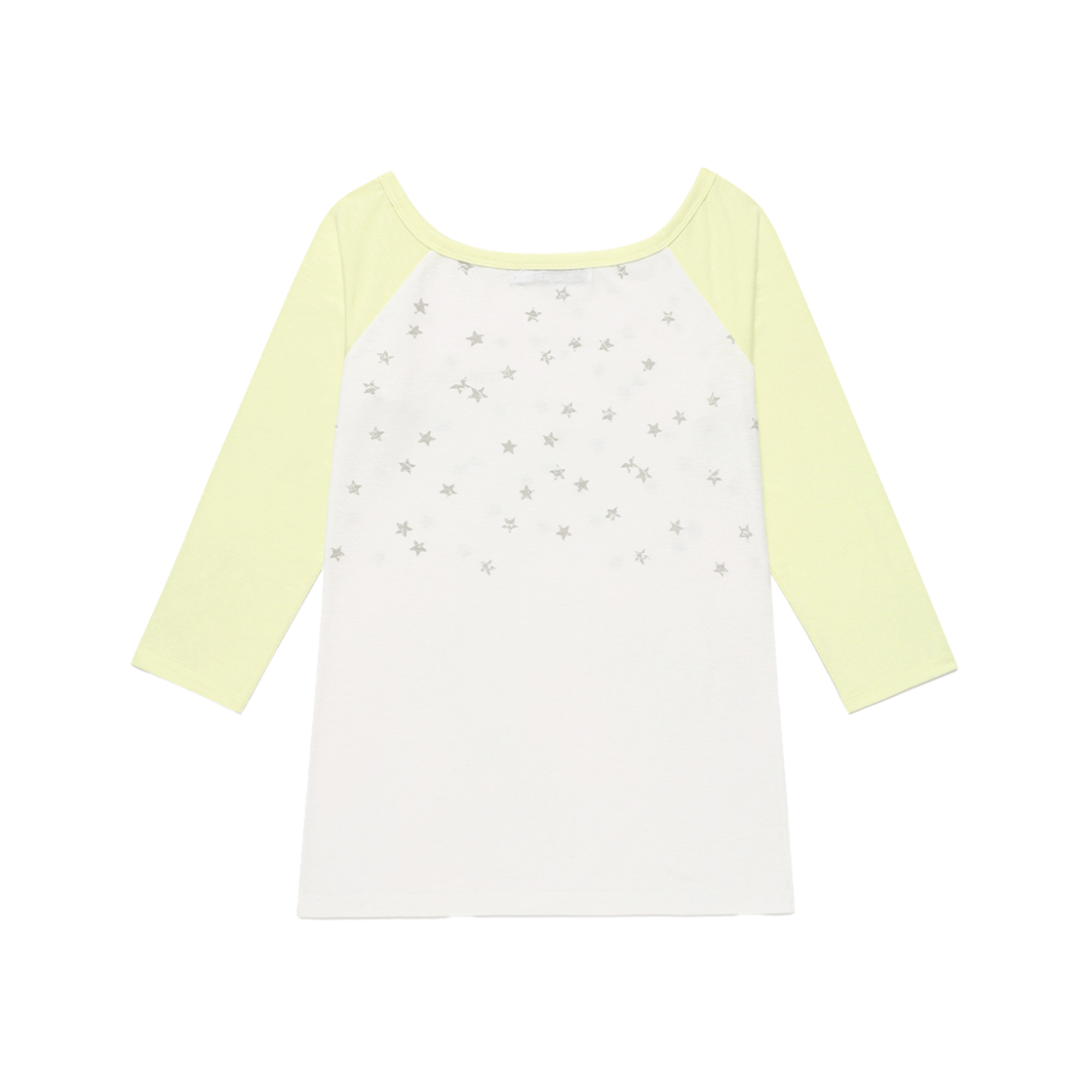 카비시 U 넥 스타 래글런 롱슬리브 티셔츠 화이트(CAVISH U Neck Star Raglan LS Tee White) - 2