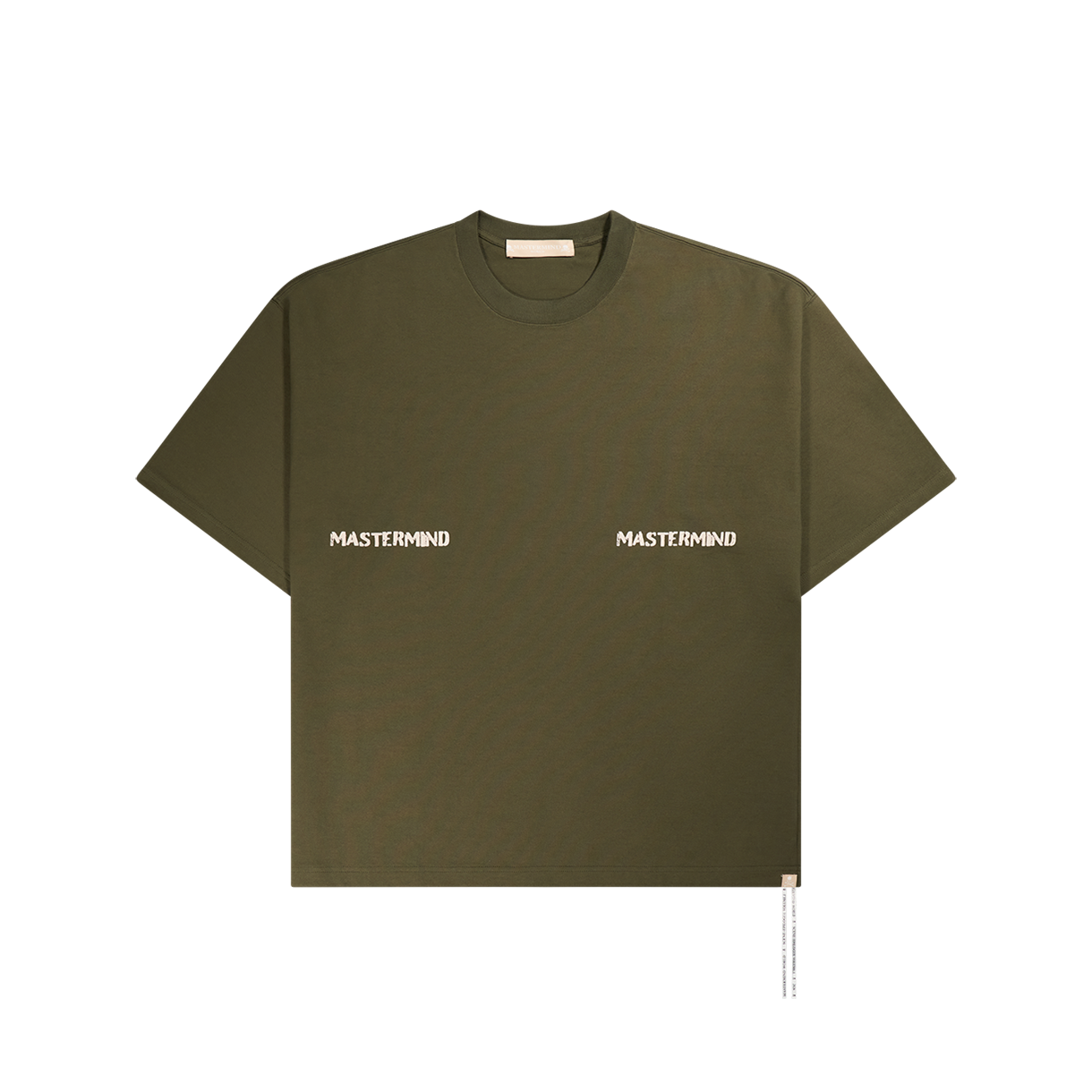 마스터마인드 스템프드 숏슬리브 티 올리브 - 26SS(Mastermind Stamped SS Tee Olive - 26SS)