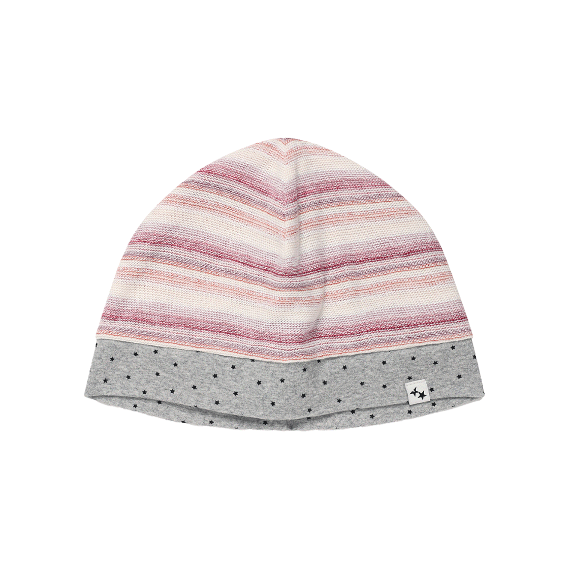 CV2GSUAB22APK CAVISH Twin Star Striped Beanie Pink