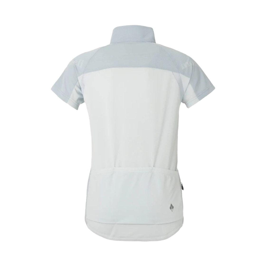 (W) 몽벨 사이쿨 숏슬리브 집 셔츠 라이트 블루((W) Montbell Cycool Short Sleeve Zip Shirt Light Blue) - 2