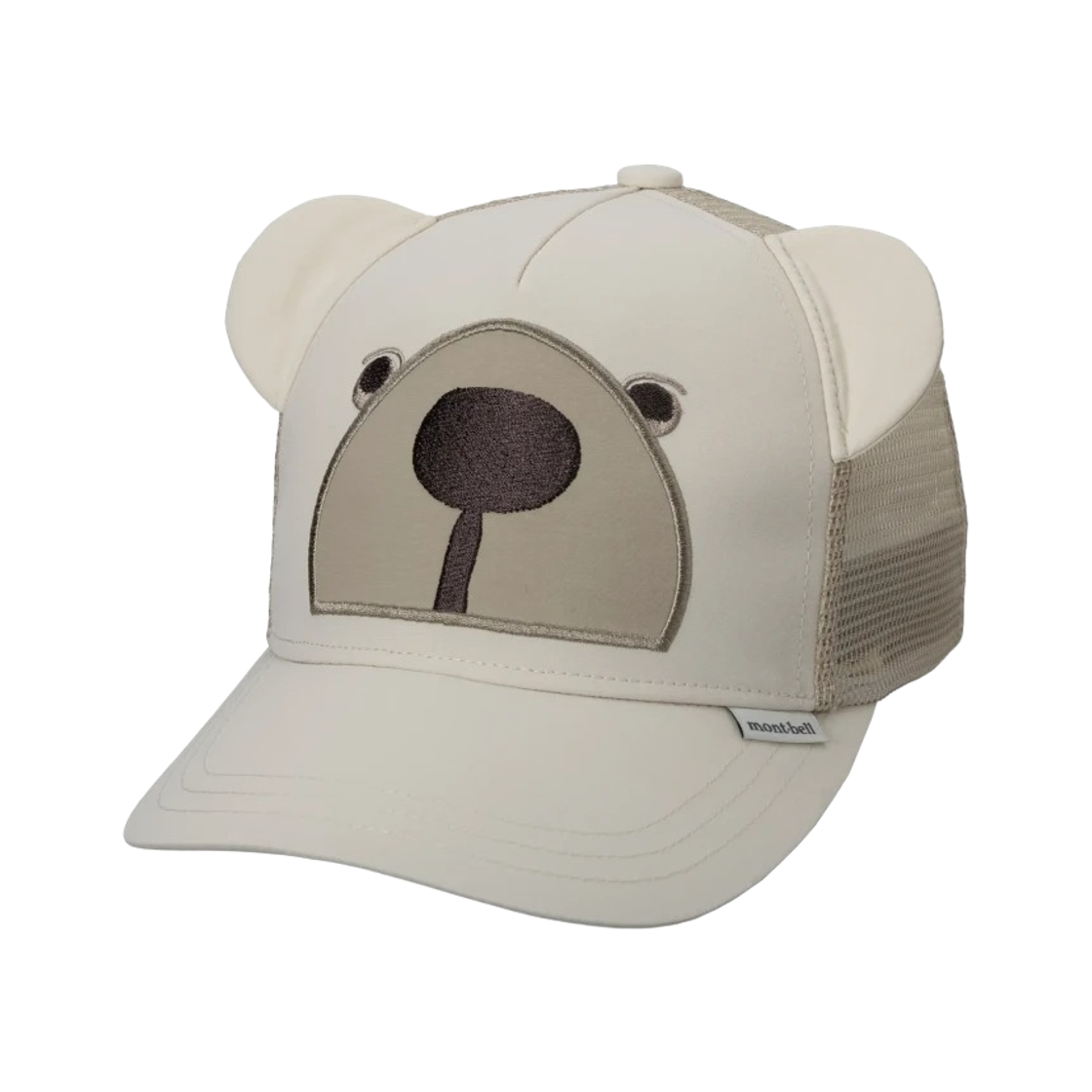1119162 (Kids) Montbell Monta Bear Mesh Cap Ivory