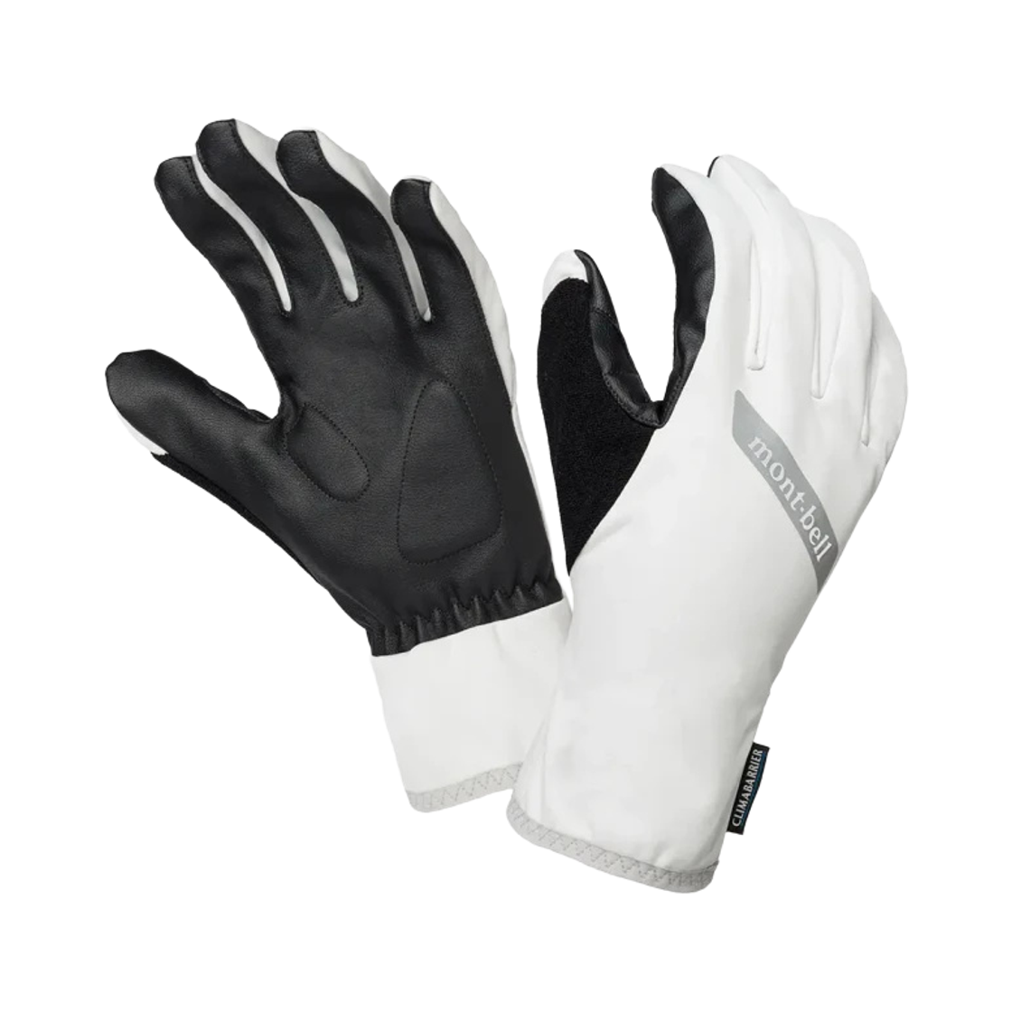 1130682 Montbell Winter Cycling Gloves Light Gray