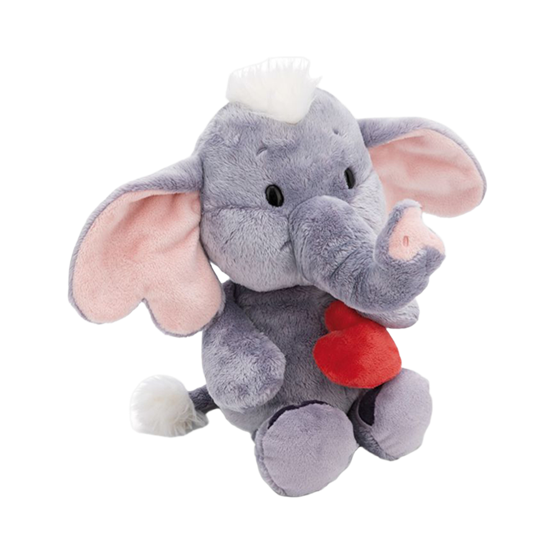 [KREAM 단독] 니키 코끼리 루크 인형 32cm([KREAM 단독] NICI Soft toy Love elephant w/ magnet heart dark grey 32cm dangling GREEN) - 2