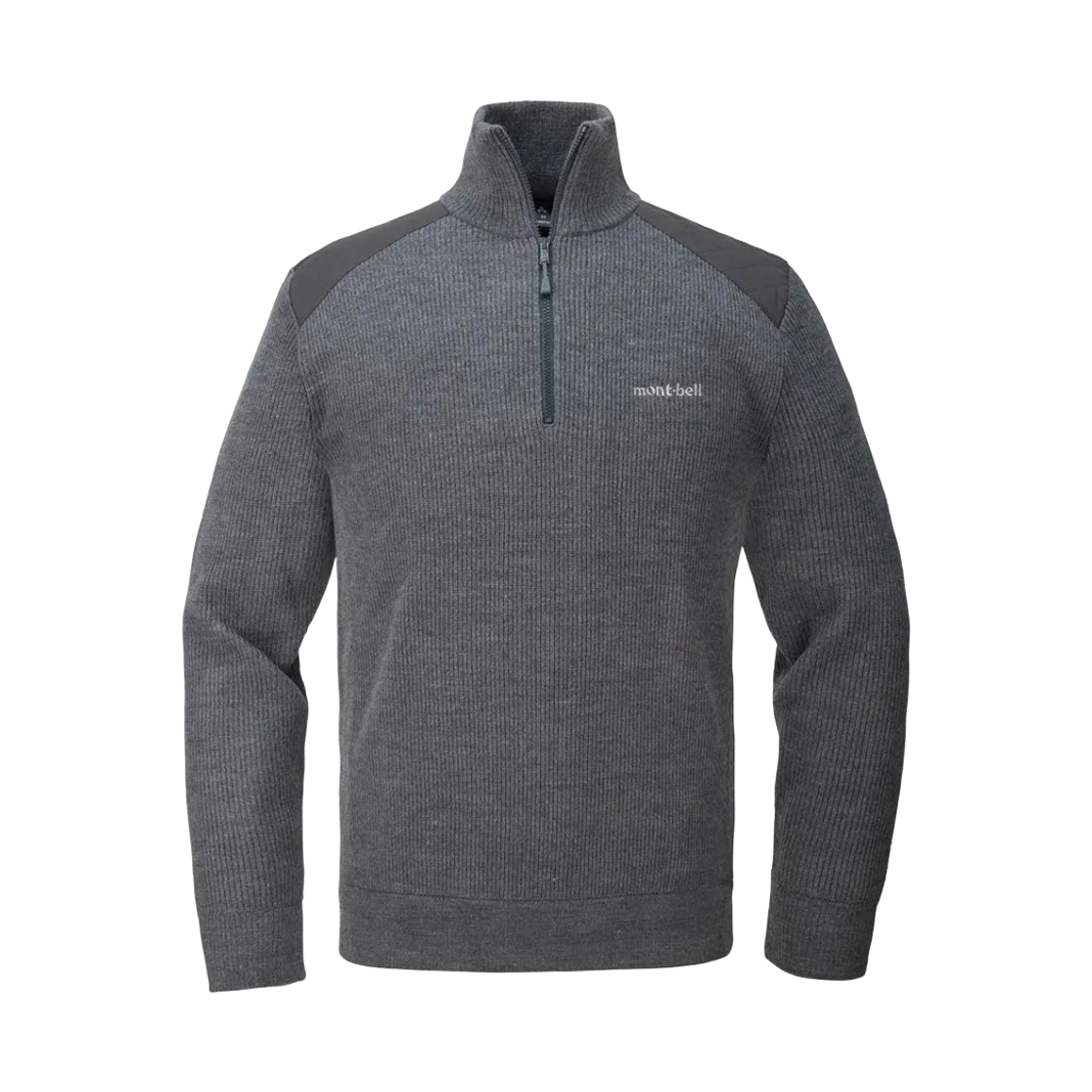 1106761 Montbell Mittellegi Half-Zip Sweater Dark Gray