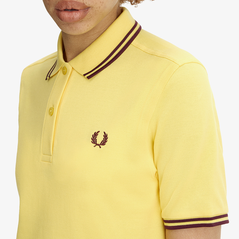 프레드페리 우먼즈 트윈 팁 프레드페리 셔츠 레몬발리 옥스블러드(Fred Perry Twin Tipped Fred Perry Shirt Lemnbarly Oxblood) - 4