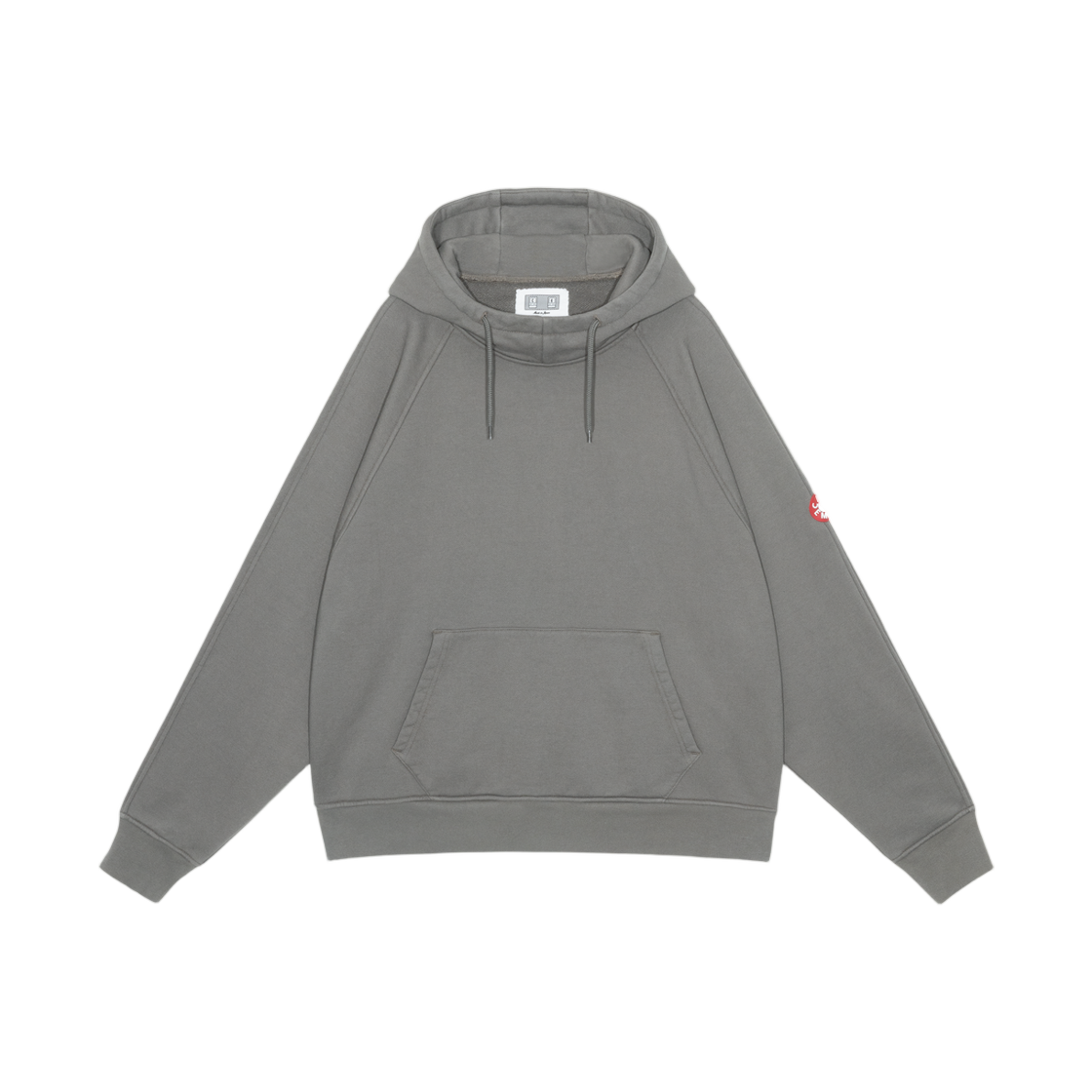 - Cav Empt Solid Big Heavy Hoody Khaki - 26SS