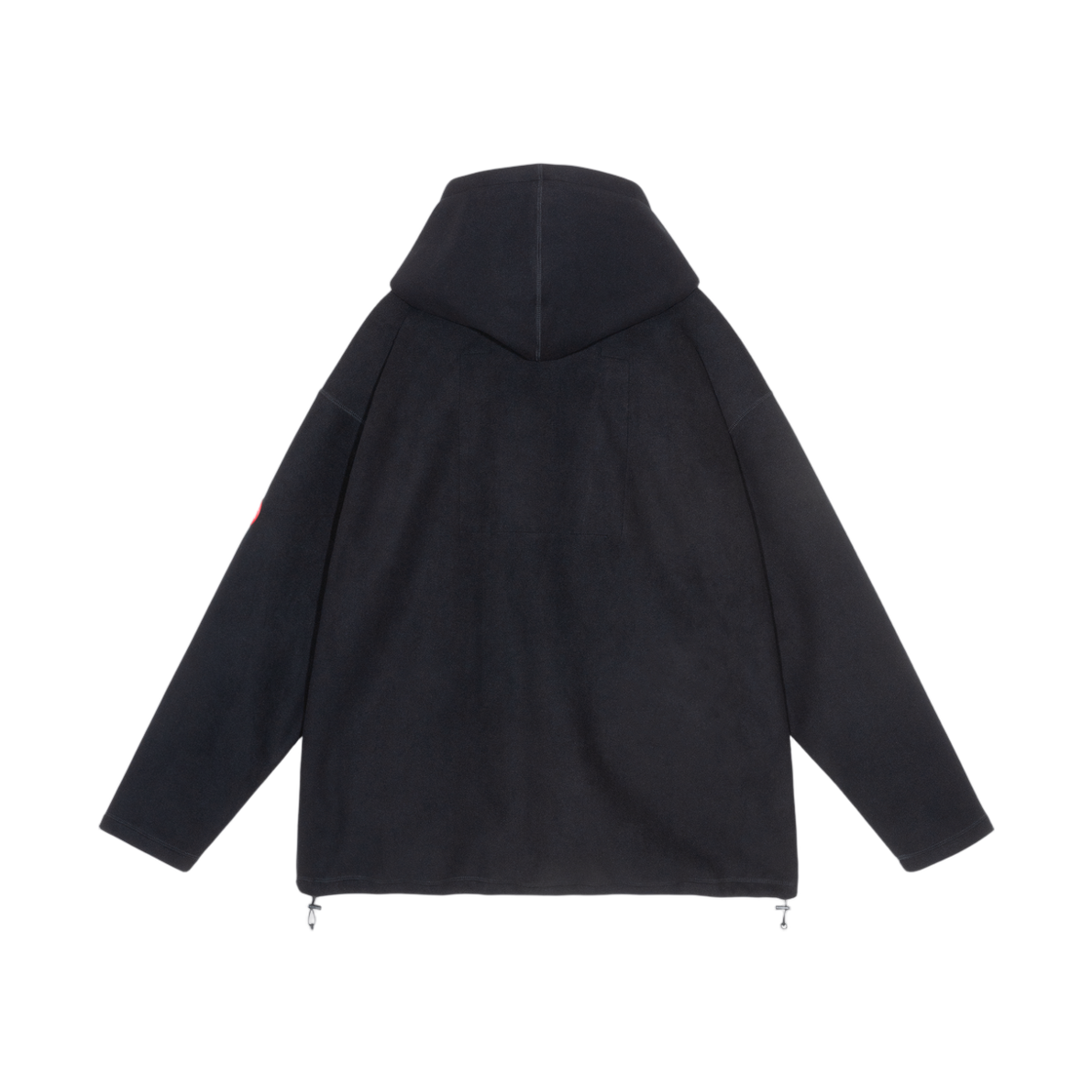 카브엠트 어태치드 후드 플리스 집업 블랙 - 26SS(Cav Empt Attached Hood Fleece Zip Up Black - 26SS) - 2