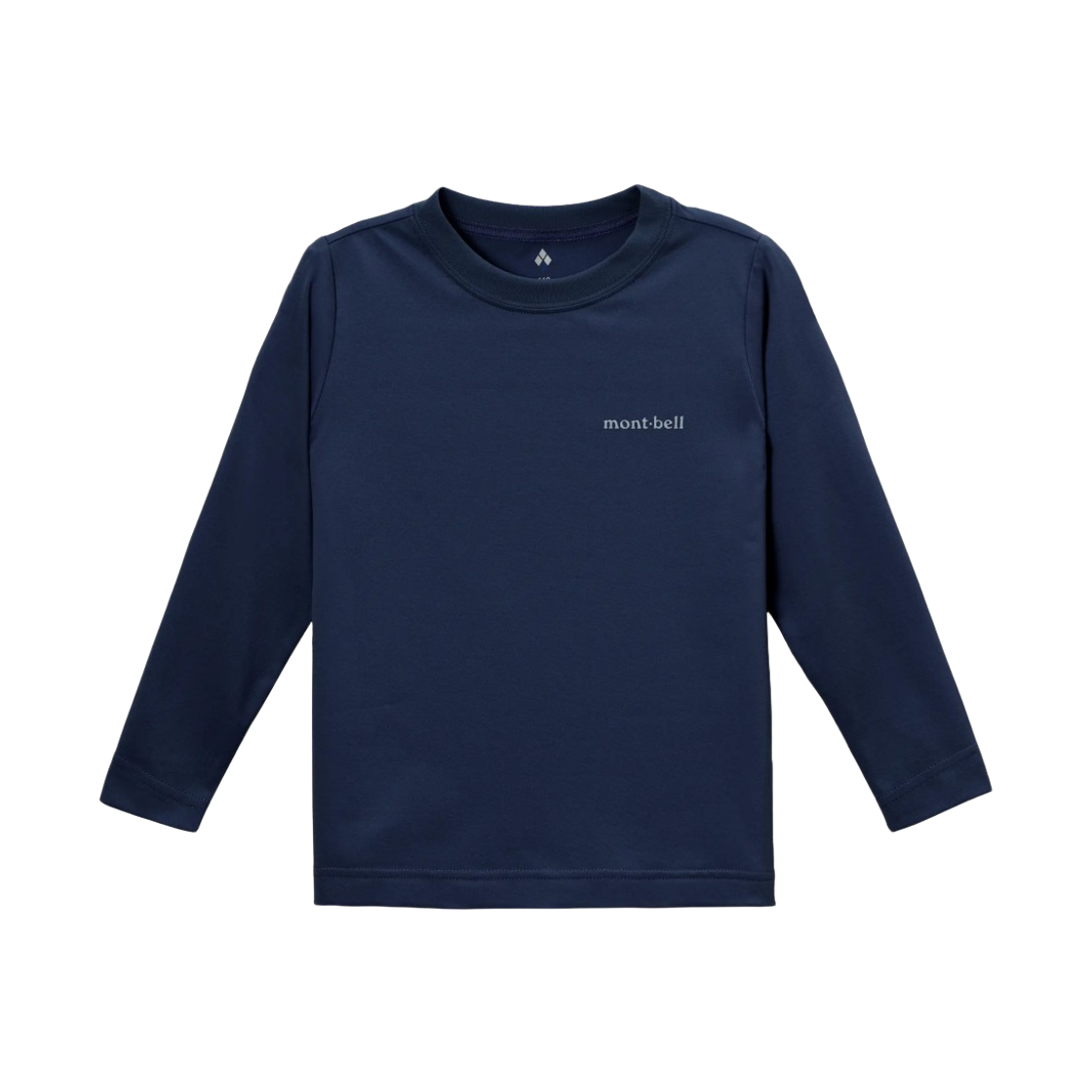 1114941 (Kids) Montbell Wickron UV-Tect Long Sleeve T-Shirt Navy