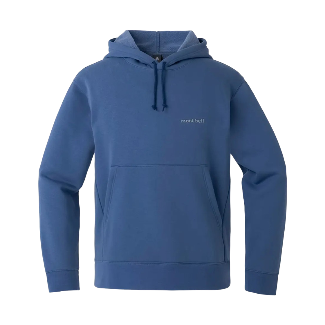 2104848 Montbell Cotton Hooded Sweatshirt Blue