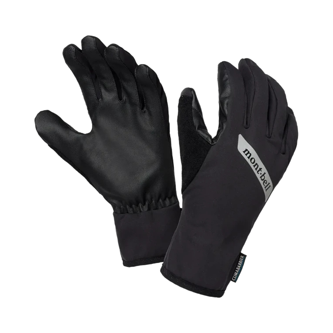 1130684 Montbell Winter Padless Cycling Gloves Black