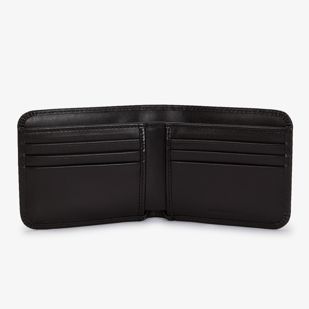 프레드페리 스무스 레더 빌 폴드 월렛 블랙(Fred Perry Smooth Leather Billfold Wallet Black) - 3